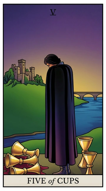 Five of Cups