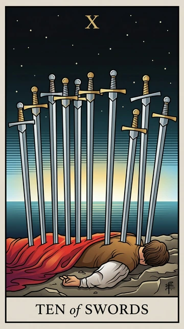 Ten of Swords
